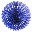 Roseta grande lunares azul 50cm